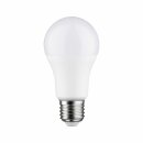 Paulmann Smart LED Leuchtmittel Birnenform A60 9W = 61W E27 matt 820lm warmweiß 2700K dimmbar Alexa Philips Hue Osram Lightify ZigBee