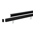 Paulmann Profil Square Schwarz 1m für MaxLED Strips