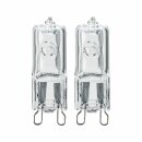 2 x Paulmann Halogen Stiftsockellampen 75W G9 klar 1070lm...