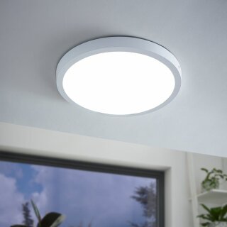 Eglo LED Fueva 1 Weiß Rund Ø40cm 25W 2600lm Neutralweiß 4000K Dimmbar
