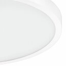 Eglo LED Fueva 1 Weiß Rund Ø40cm 25W 2600lm Neutralweiß 4000K Dimmbar