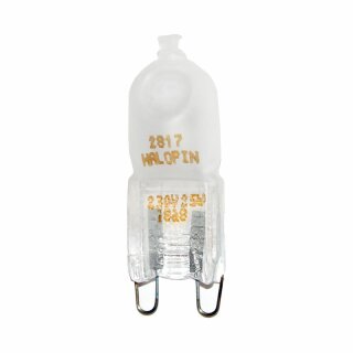 Osram Halogen Stiftsockellampe Halopin 40W G9 MATT 230V Halogenleuchtmittel warmweiß dimmbar