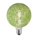 Paulmann LED Leuchtmittel Globe G125 Miracle Mosaic Grün 5W = 40W E27 470lm warmweiß 2700K dimmbar