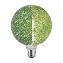 Paulmann LED Leuchtmittel Globe G125 Miracle Mosaic Grün 5W = 40W E27 470lm warmweiß 2700K dimmbar