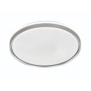 Fischer & Honsel LED Deckenleuchte Jaso BS Silber Ø39cm 21W 2500lm warmweiß 3000K Bewegungssensor