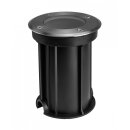 Spectrum Bodeneinbaustrahler Lukka Connect Grau rund IP67...