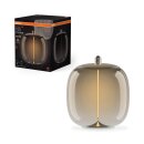 Osram LED Filament Vintage 1906 Big Oval 4W = 10W E27 Rauchglas 100lm extra warmweiß 1800K