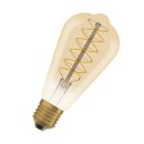 2 x Osram LED Filament ST64 Edison 4,8W = 37W E27 Gold...