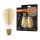 2 x Osram LED Filament ST64 Edison 4,8W = 37W E27 Gold 420lm extra warmweiß 2200K DIMMBAR