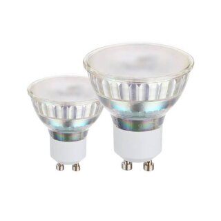 2 x Eglo LED Glas Reflektor 2,8W = 25W GU10 matt 250lm warmweiß 3000K 120°