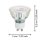 Eglo LED PAR16 Glas Reflektor 3W = 37W GU10 klar 250lm warmweiß 3000K 38°