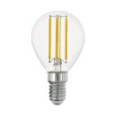 Eglo LED Filament P45 Tropfen 4,5W = 40W E14 klar...