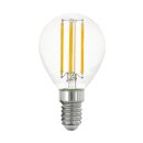 Eglo LED Filament Tropfenform P45 7W = 60W E14 klar 806lm...