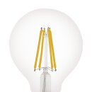 Eglo LED Filament G80 Globe 7,5W = 60W E27 klar 806lm...