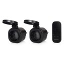 2 x Smartwares Funk Steckdosen Schwarz IP44 max. 2 x...
