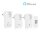 Smartwares SH5-SET-GW Smart Plug-Set 433,92 MHz 3600W 60m WLAN kabellos weiß