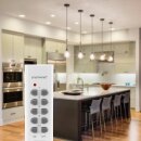 Smartwares SH5-SET-FL SmartHome 2er-Set Funksteckdosen 30m 433,92 MHz 5 Kanal 230V 460W weiß mit Fernbedienung