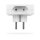 Smartwares SH5-SET-FL SmartHome 2er-Set Funksteckdosen 30m 433,92 MHz 5 Kanal 230V 460W weiß mit Fernbedienung