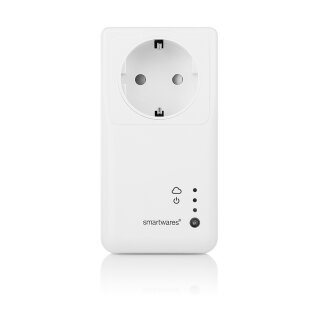 Smartwares SH5-GW-T Intelligenter Stecker weiß 433,92 MHz 30m 3600W Typ F (CEE 7/4) kabellos