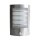 Eco-Light LED Wandleuchte Slim Edelstahl IP44 8W 640lm warmweiß 3000K Bewegungsmelder