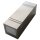 Eco-Light LED Wandleuchte Stripes Edelstahl Silber IP44 12W 1360lm warmweiß 3000K