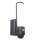 Lutec LED Wandleuchte Anthrazit IP44 18W 1200lm warmweiß 3000K Kamera Bewegungsmelder