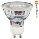 Einbaustrahler Set weiß schwenkbar 5W = 50W LED Glas GU10  inkl. Fassung