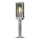 Eco-Light Sockelleuchte Karo Alu verzinkt IP44 max. 60W...