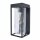 Lutec LED Solar Wandleuchte Flair schwarz matt IP44 2W E27 200lm 2700K warmweiß Bewegungsmelder