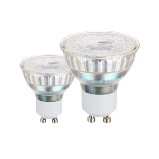 2 x Eglo LED Glas Reflektor 4,5W = 50W GU10 345lm 840 Neutralweiß 4000K 38°