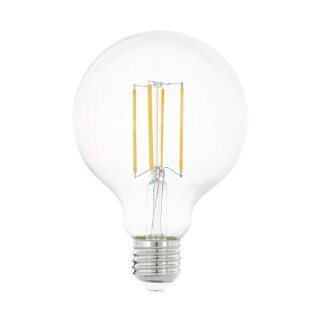 Eglo LED Filament G95 Globe 8W = 75W E27 klar 1055lm warmweiß 2700K
