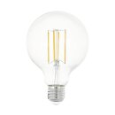 Eglo LED Filament G95 Globe 8W = 75W E27 klar 1055lm...