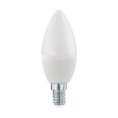 Eglo LED Leuchtmittel Kerze C37 7,5W = 60W E14 matt 806lm...