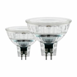 2 x Eglo LED Glas Reflektor 3W = 22W GU5,3 MR16 230lm warmweiß 2700K 38°