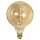 Star Trading LED Filament G125 Globe 3,5W E27 Gold 180lm extra warmweiß 2100K DIMMBAR