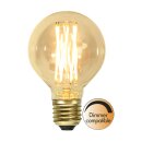 Star Trading LED Filament G80 Globe 3,7W E27 Gold 240lm...