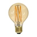 Star Trading LED Filament G80 Globe 3,7W E27 Gold 240lm extra warmweiß 1800K DIMMBAR