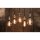Star Trading LED Filament G80 Globe 3,7W E27 Gold 240lm extra warmweiß 1800K DIMMBAR