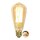 Star Trading LED Filament ST64 Edison 3,7W E27 Gold 240lm extra warmweiß 1800K DIMMBAR