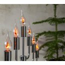 Star Trading Glühbirne Flackerkerze Windstoß 3W E14 klar Flamme Flicker