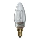Star Trading LED Inner Glow C35 Kerze 2,3W E14 klar 70lm extra warmweiß 1800K DIMMBAR