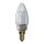 Star Trading LED Inner Glow C35 Kerze 2,3W E14 klar 70lm extra warmweiß 1800K DIMMBAR