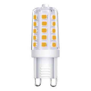 Müller-Licht LED Stiftsockel 3W = 29W G9 klar 300lm warmweiß 2700K 360°