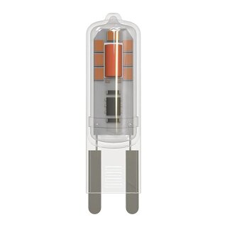 Müller-Licht LED Stiftsockellampe 2,5W = 21W G9 matt 200lm warmweiß 2700K Ra>90