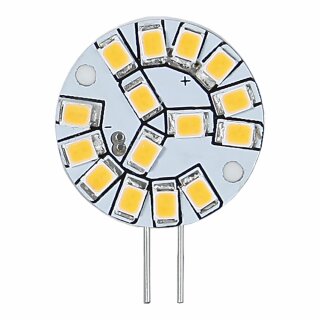 Star Trading LED Stiftsockellampe rund 2W = 19W G4 12V 180lm warmweiß 2700K