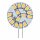 Star Trading LED Stiftsockellampe rund 2W = 19W G4 12V 180lm warmweiß 2700K