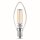 3 x Philips LED Filament Kerzen 4,3W = 40W E14 klar 470lm warmweiß 2700K