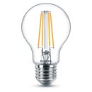 Philips LED Filament A60 Birne 7W = 60W E27 klar 850lm...