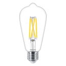 Philips LED Filament Leuchtmittel Edison ST64 5,9W = 60W...