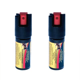 2 x Tierabwehrspray Pfefferspray CS Spray Verteidigungsspray 11ml